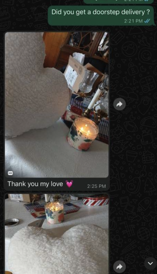 Delivery confirmation